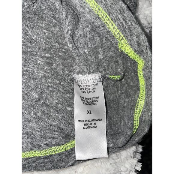 Kind is cool girls sz. XL gray asymmetrical tee. Soft, cute - Picture 7 of 10